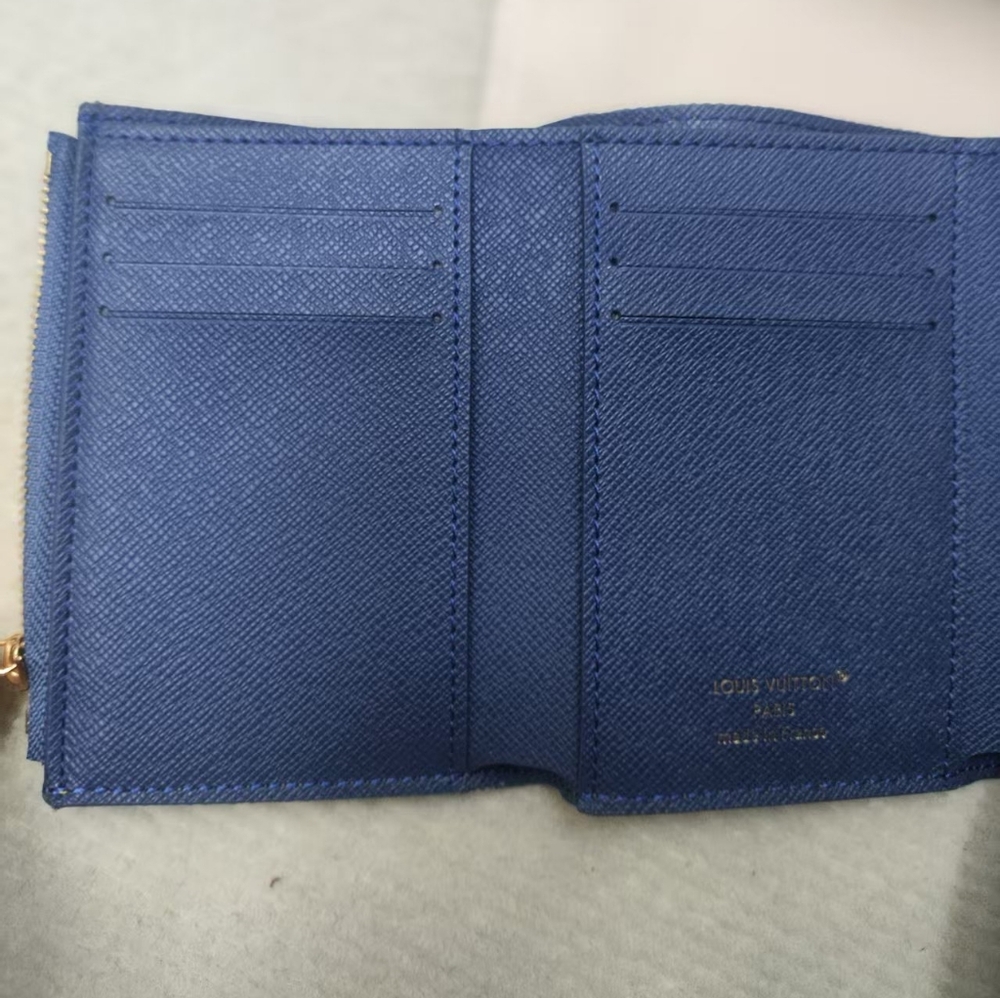 Louis Vuitton Monogram Denim Victorine Wallet - Picture 5 of 6